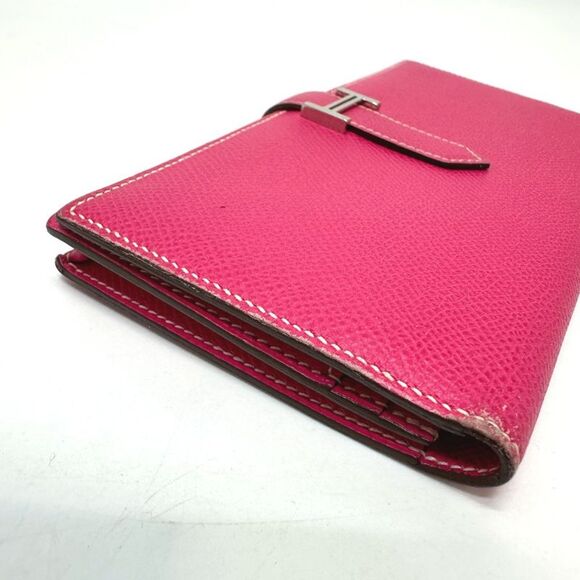 Hermès Béarn Pink Leather Wallet  (Pre-Owned) - Picture 4 of 13